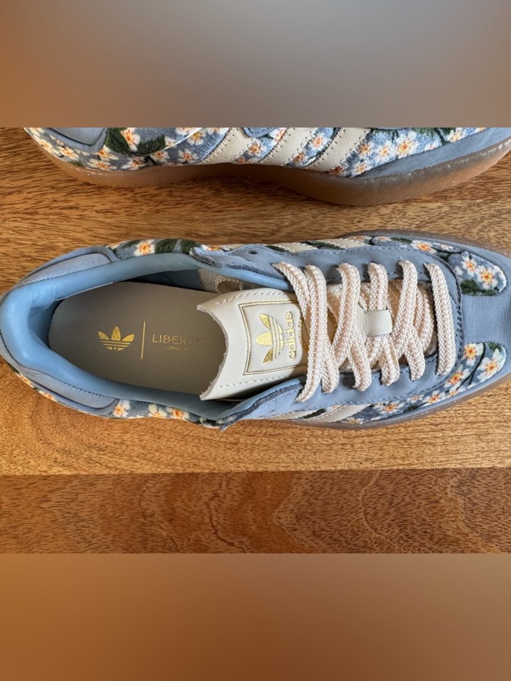 Adidas Floral Sambae X Liberty London Shoes NWOT - Picture 7 of 10